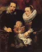 Anthony Van Dyck Family Portrait oil